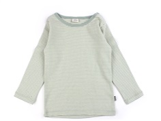 Mads Nørgaard jadeite/seedpearl mini striped t-shirt Tobinino